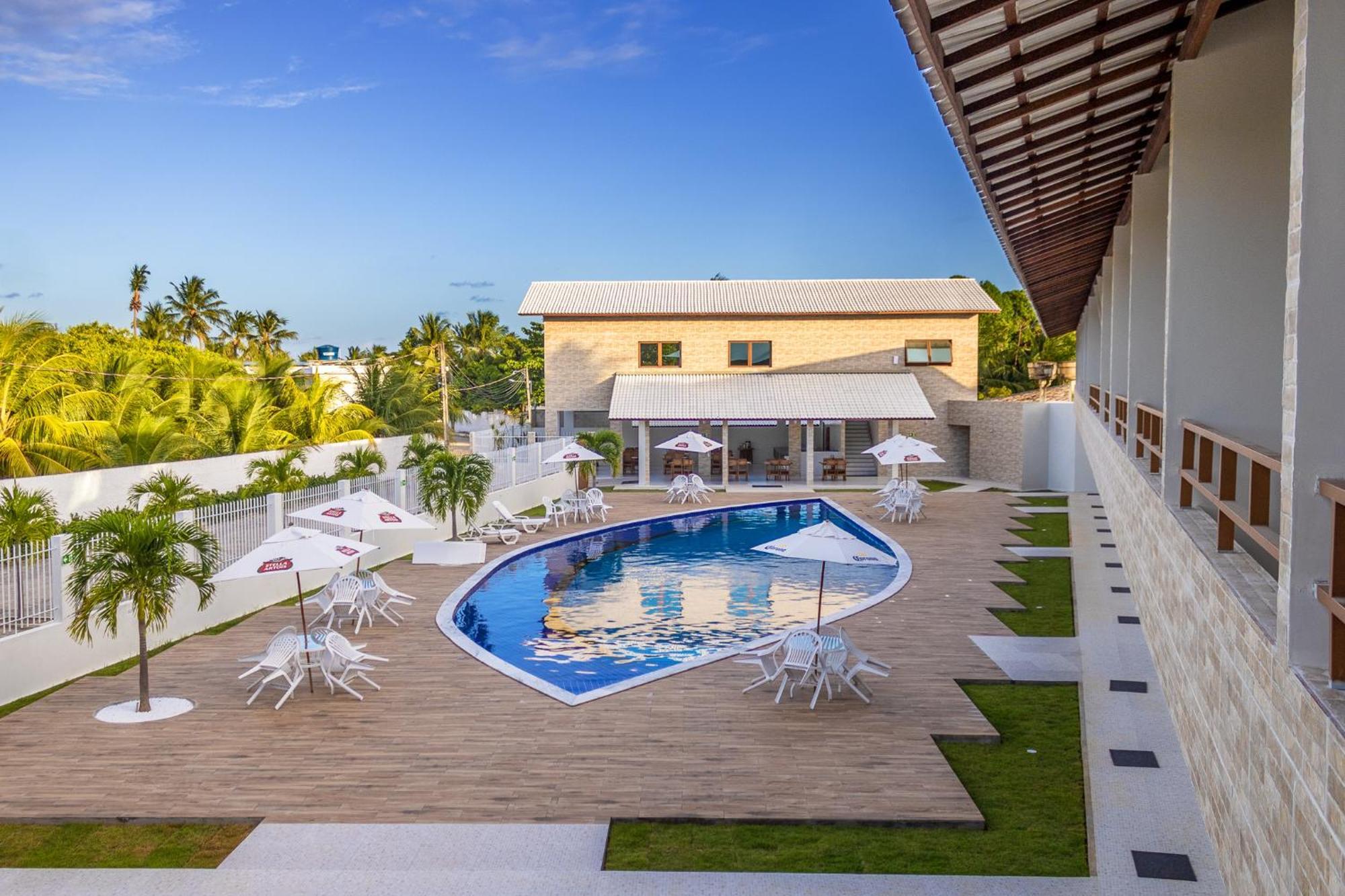 Paraiso Barra Hotel Barra de Santo Antônio Eksteriør bilde