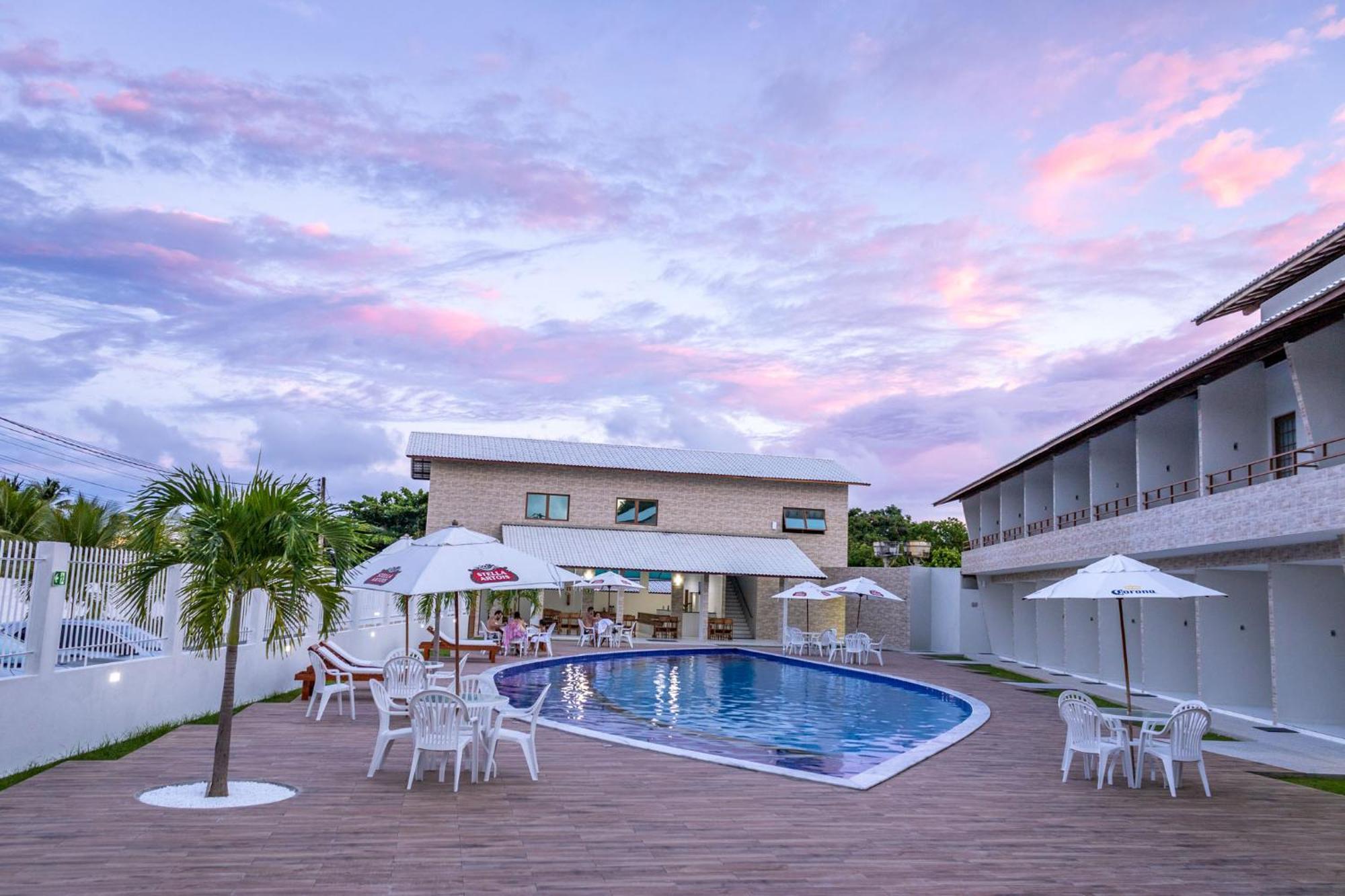 Paraiso Barra Hotel Barra de Santo Antônio Eksteriør bilde